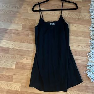 Elegant Black Slip Dress